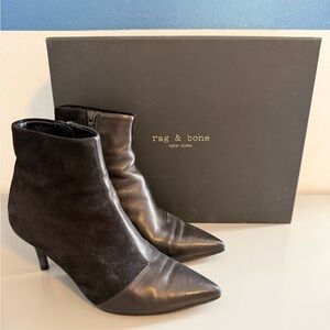 Rag & Bone Beha Black Heels Boots